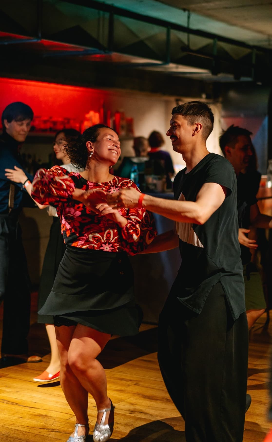 Couple dancing